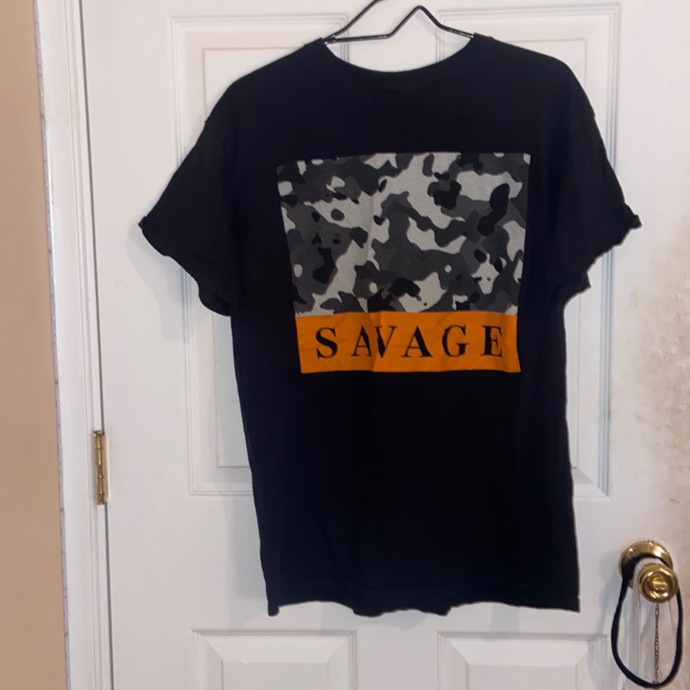 Savage Army pattern T-shirt